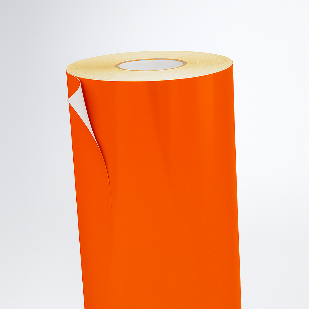 FOLIE ORANŽOVÝ NEON